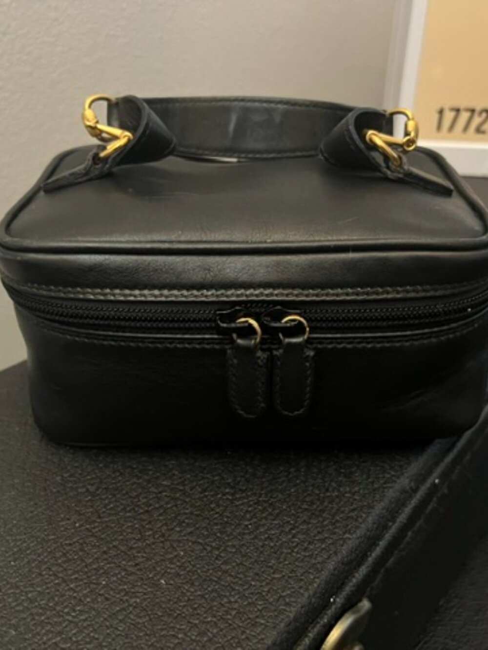Vintage Gucci Horsebit Vanity Case Mini Bag